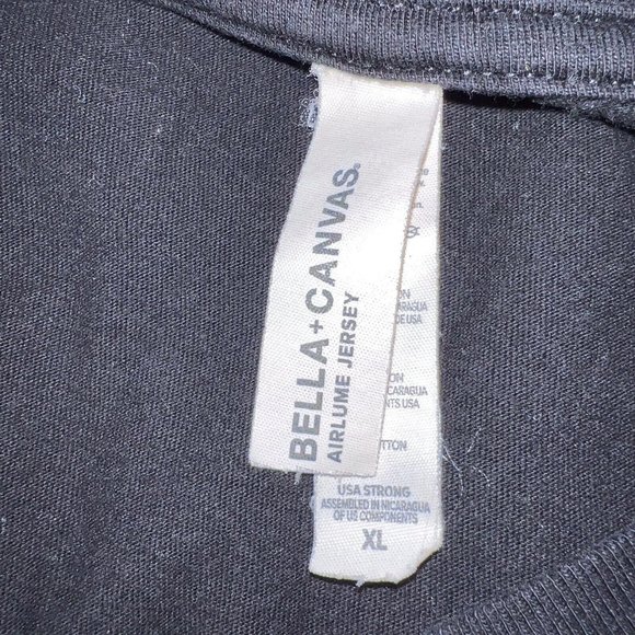 Mens Novelty Long Sleeve Christmas Tee T-shirt Size XL Black Swoller Express - Picture 4 of 5